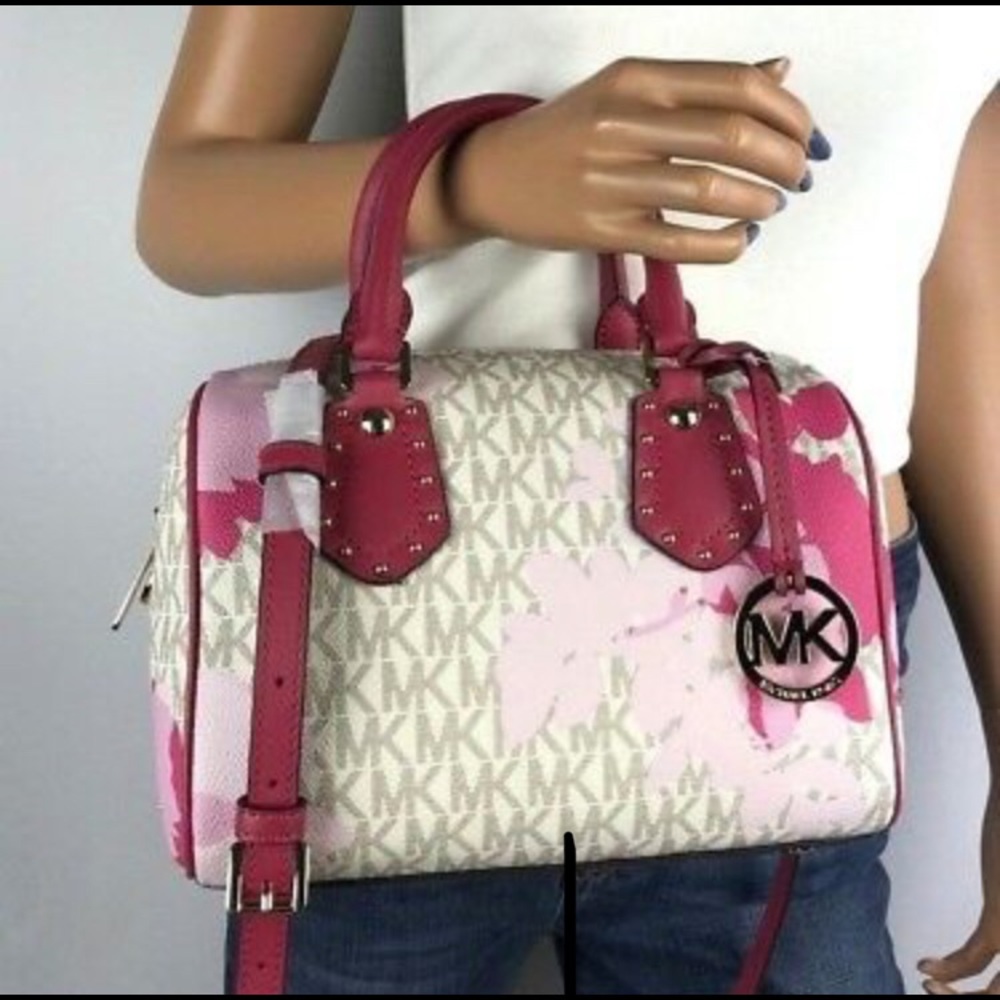 MICHAEL KORS Aria Satchel/Crossbody